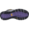 Black-Lilac - Lifestyle - Caterpillar Womens-Ladies Elmore Steel Toe Cap Safety Shoes