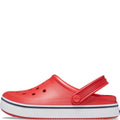 Flame Orange - Pack Shot - Crocs Childrens-Kids Crocband Clogs