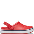 Flame Orange - Close up - Crocs Childrens-Kids Crocband Clogs