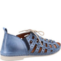 Blue - Lifestyle - Riva Womens-Ladies Newport Leather Sandals
