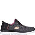 Black-Multicoloured - Side - Skechers Womens-Ladies Dazzling Haze Trainers