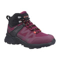 Burgundy - Back - Cotswold Womens-Ladies Horton Walking Boots