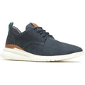 Navy - Front - Hush Puppies Mens Advance Leather Shoes