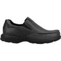Black - Lifestyle - Hush Puppies Mens Ronnie Leather Loafers