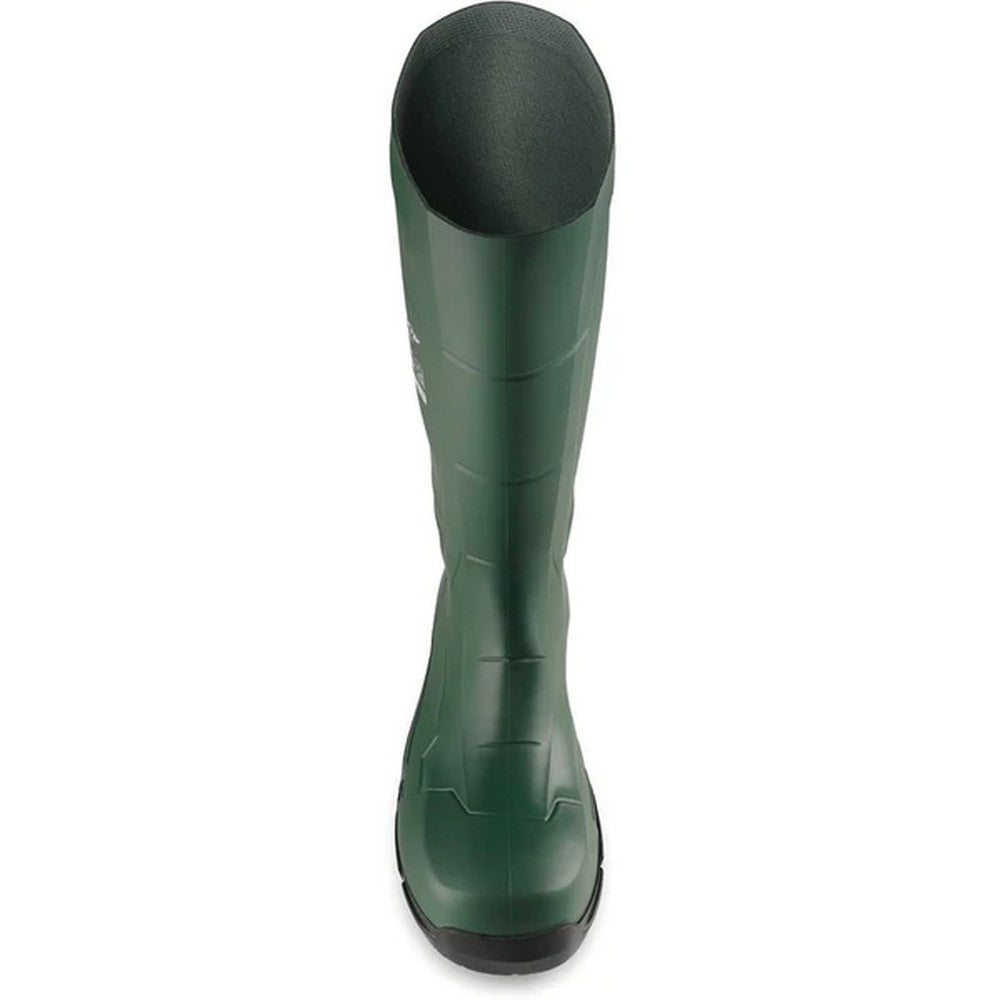 Heritage Green - Side - Dunlop Unisex Adult Jobguard Safety Wellington Boots