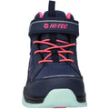 Navy-Fusion Pink-Mint - Lifestyle - Hi-Tec Boys Rush Walking Boots