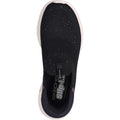 Black-Rose Gold - Back - Skechers Womens-Ladies Ultra Flex 3.0 Trainers