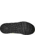 Charcoal-Lime - Side - Skechers Boys Colour Surge Trainers