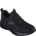Black - Front - Skechers Womens-Ladies Dynamight 2.0 Casual Shoes