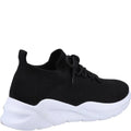 Black - Side - Divaz Womens-Ladies Daisy Shoes