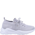 Grey - Front - Divaz Womens-Ladies Daisy Shoes