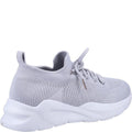 Grey - Side - Divaz Womens-Ladies Daisy Shoes