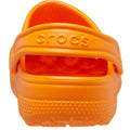 Orange Zing - Back - Crocs Childrens-Kids Classic Clogs