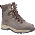 Taupe - Front - Cotswold Womens-Ladies Burton Leather Hiking Boots