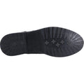 Black Patent - Back - Hush Puppies Womens-Ladies Verity Leather Brogues