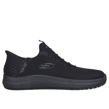 Black - Pack Shot - Skechers Womens-Ladies Summits SR - Enslee Shoes