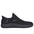 Black - Pack Shot - Skechers Mens Summits Colsin Trainers