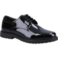 Black - Front - Hush Puppies Womens-Ladies Verity Leather Brogues