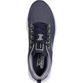 Navy-Grey - Pack Shot - Skechers Mens Varien Vapor Foam Trainers