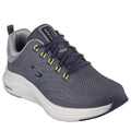 Navy-Grey - Front - Skechers Mens Varien Vapor Foam Trainers