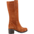 Tan - Lifestyle - Riva Womens-Ladies Lucy Suede Knee-High Boots