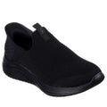 Black - Front - Skechers Childrens-Kids Ultra Flex 3.0 Smooth Step Casual Shoes