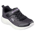 Black - Front - Skechers Girls Bounder - Girly Groove Trainers