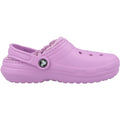 Orchid - Lifestyle - Crocs Toddler Classic Lined Clogs