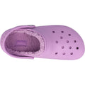 Orchid - Pack Shot - Crocs Toddler Classic Lined Clogs