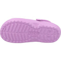 Orchid - Close up - Crocs Toddler Classic Lined Clogs