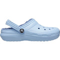 Blue Calcite - Side - Crocs Toddler Classic Lined Clogs