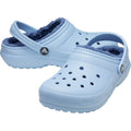 Blue Calcite - Close up - Crocs Toddler Classic Lined Clogs
