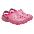 Hyper Pink - Front - Crocs Toddler Classic Lined Clogs