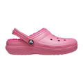 Hyper Pink - Lifestyle - Crocs Toddler Classic Lined Clogs