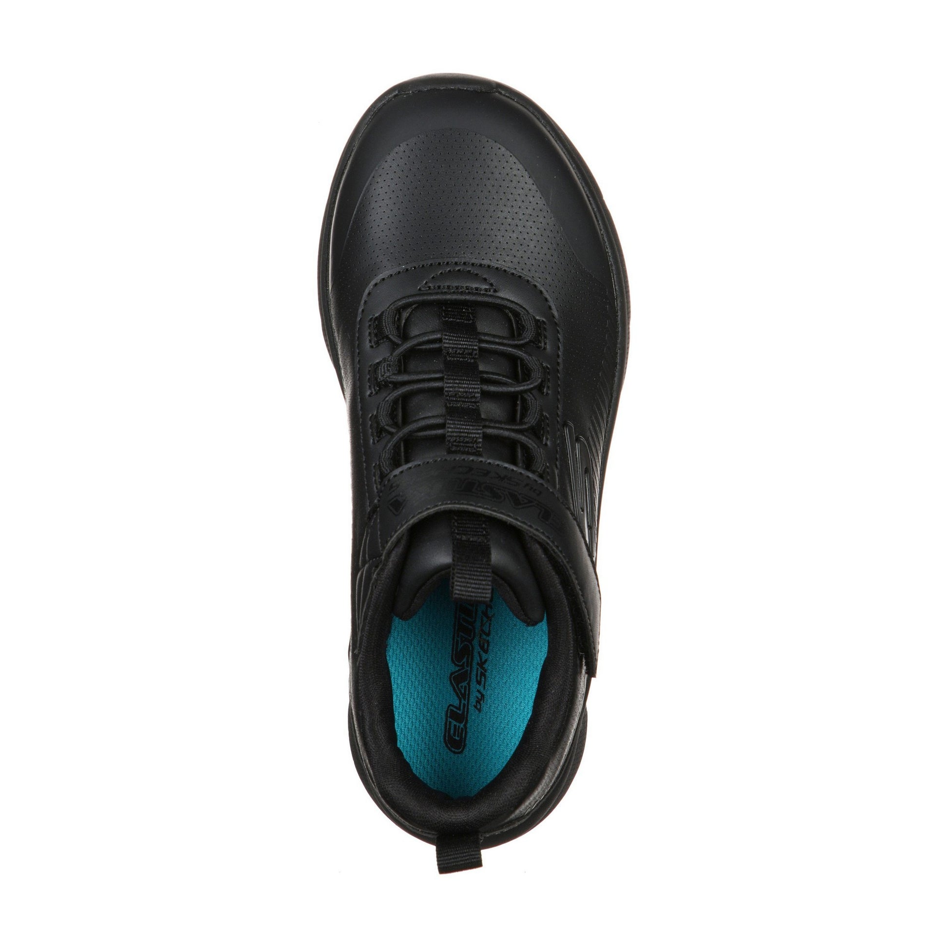 Black - Lifestyle - Skechers Girls Cutie Microspec School Shoes