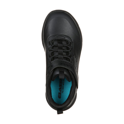 Black - Lifestyle - Skechers Girls Cutie Microspec School Shoes