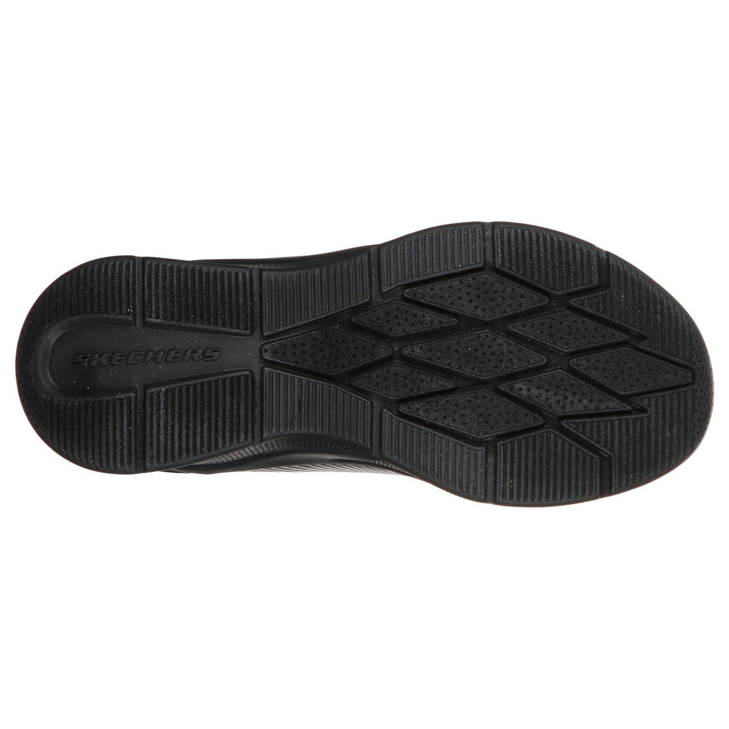 Black - Pack Shot - Skechers Girls Cutie Microspec School Shoes