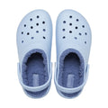 Blue Calcite - Pack Shot - Crocs Childrens-Kids Classic Lined Clogs