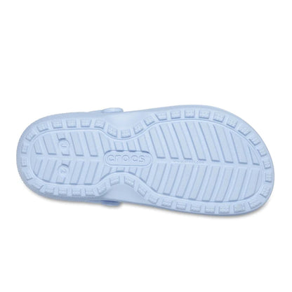 Blue Calcite - Close up - Crocs Childrens-Kids Classic Lined Clogs