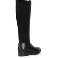 Black - Back - Geox Womens-Ladies Felicity Leather Calf Boots