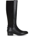 Black - Side - Geox Womens-Ladies D Felicity D Leather Calf Boots