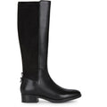 Black - Side - Geox Womens-Ladies Felicity Leather Calf Boots