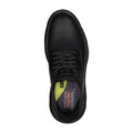 Black - Lifestyle - Skechers Mens Garza - Gervin Leather Oxford Shoes