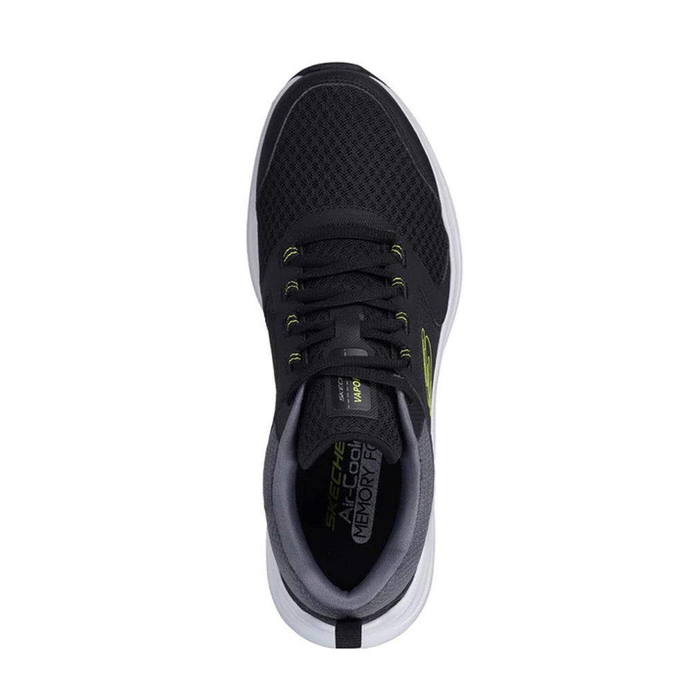 Black-Lime - Lifestyle - Skechers Mens Vapor Foam Trainers