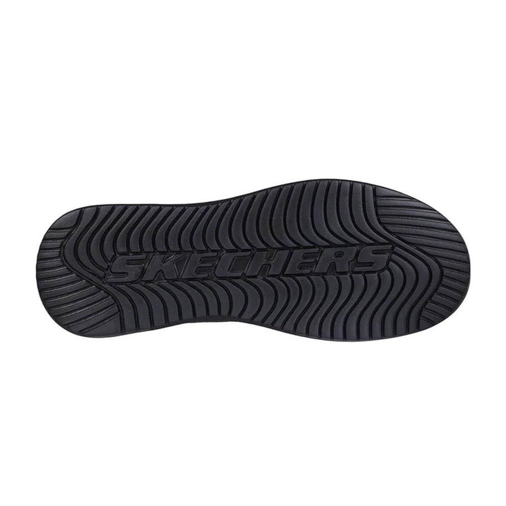 Black - Pack Shot - Skechers Mens Proven Aldeno Leather Casual Shoes