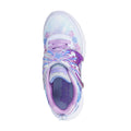 Light Blue-Lavender - Lifestyle - Skechers Girls Glimmer Kicks - Magical Wings Shoes