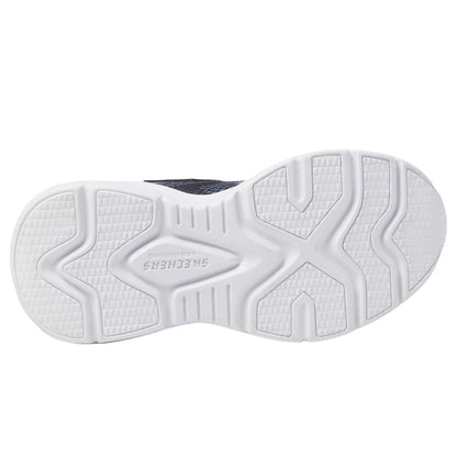 Black-Yellow-Blue - Pack Shot - Skechers Boys S Lights Tri-Namics Trainers