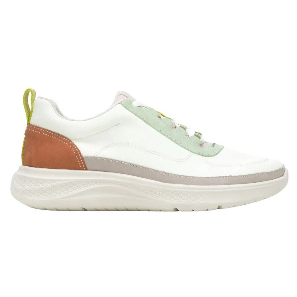 Multicoloured - Lifestyle - Hush Puppies Womens-Ladies Elevate Leather Trainers