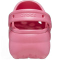 Hyper Pink - Back - Crocs Womens-Ladies Classic Platform Clogs