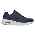 Navy-Black - Lifestyle - Skechers Mens Sketch-Air Court Suede Trainers